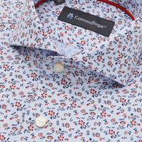 Poplin overhemd Leuca - The Art of Camouflage